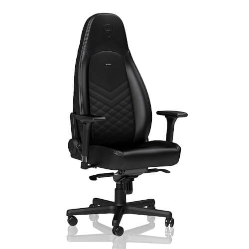 Silla Gaming Noblechairs Icon Negro/Blanco | Quonty.com | NBL-ICN-PU-BPW