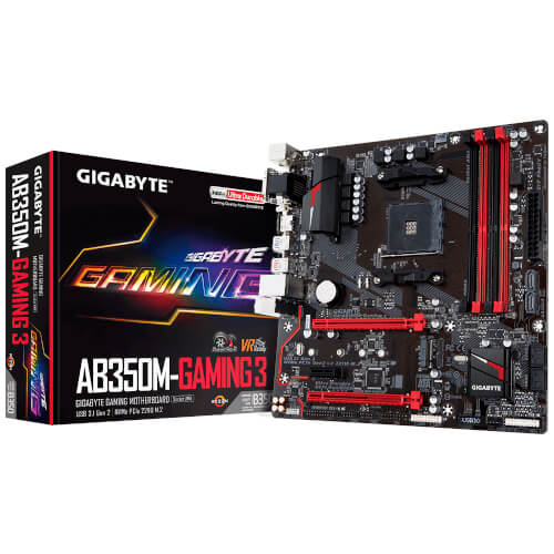 Placa Base Gigabyte Am4 Ga-Ab350m Gaming 3 | Quonty.com | GAAB35MG3-00-G11