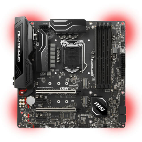 Placa Base Msi 1151-8g Z370m Gaming Pro Ac | Quonty.com | 911-7B44-001