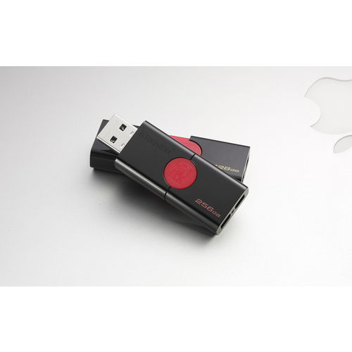 Pendrive 16gb Usb3.1 Kingston Dt 106 Negro/Rojo | Quonty.com | DT106/16GB