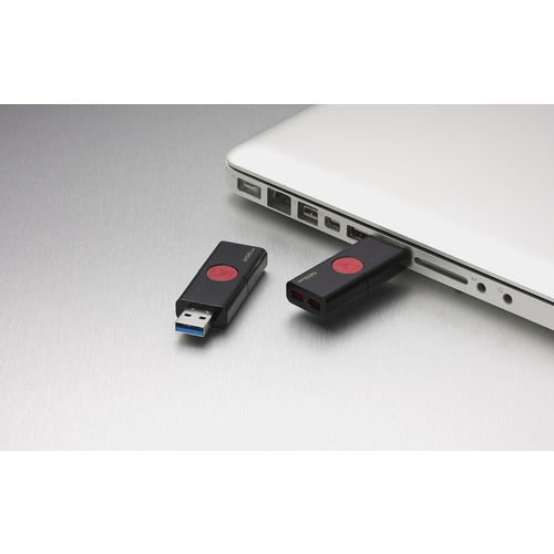 Pendrive 256gb Usb3.1 Kingston Dt 106 Negro/Rojo | Quonty.com | DT106/256GB