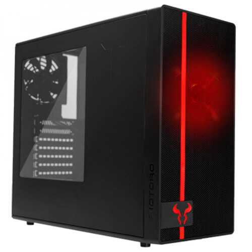 Caja Torre/Atx Riotoro Cr488 Negro | Quonty.com | CR488