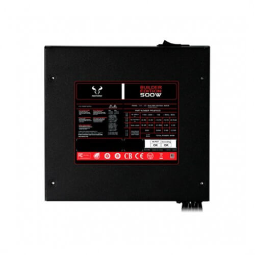 Fuente De Alimentacion Atx 500w Riotoro Builder Edition Pr- | Quonty.com | PR-BFX500-EU