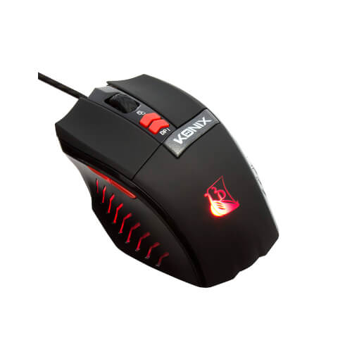 Raton Optico Konix Drakkar Runemaster Gaming Negro | Quonty.com | 1021724