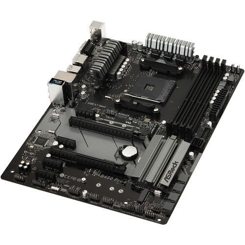 Placa Base Asrock Am4 B450 Pro4 Amd Am4 Atx | Quonty.com | 90-MXB8B0-A0UAYZ