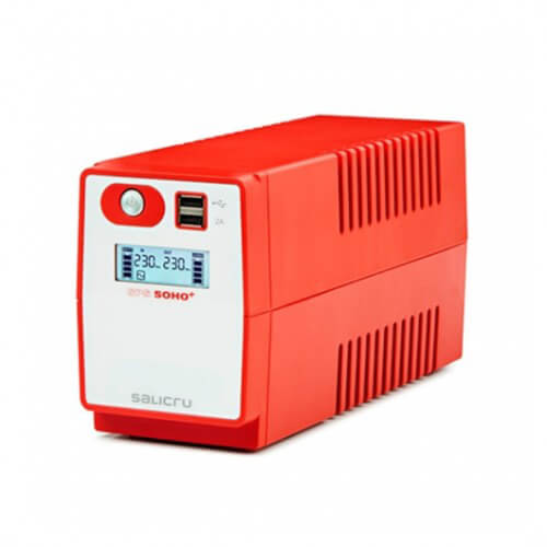 Sai/Ups 850va Salicru Sps 850 Soho+ 2xschuko Interact | Quonty.com | 647CA000003