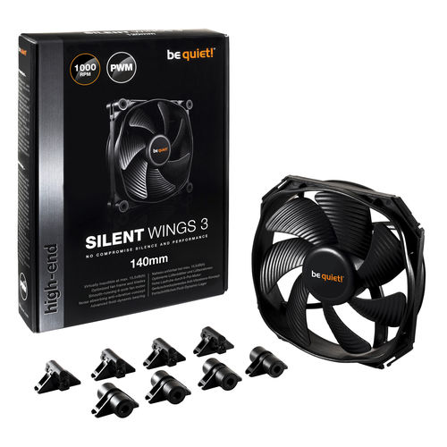 Ventilador 14cm Be Quiet! Silent Wings 3 Bl067 | Quonty.com | BL067