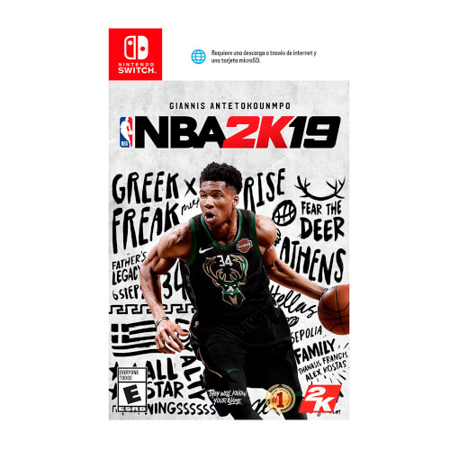 Juego Nintendo Switch Nba 2k19 | Quonty.com | NBA2K19SW