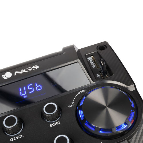 Altavoz Ngs Wild Punk 1 300w Bluetooth Negro | Quonty.com | WILDPUNK1