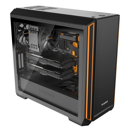 Caja Semitorre/E-Atx Be Quiet! Silent Base 601 Window Orange | Quonty.com | BGW25