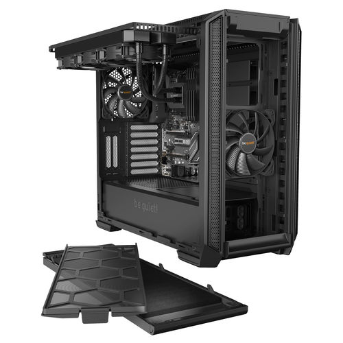 Caja Semitorre/E-Atx Be Quiet! Silent Base 601 Window Black | Quonty.com | BGW26