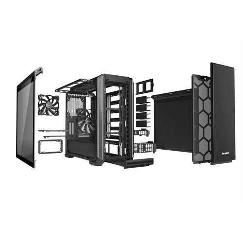 Caja Semitorre/E-Atx Be Quiet! Silent Base 601 Window Silver | Quonty.com | BGW27