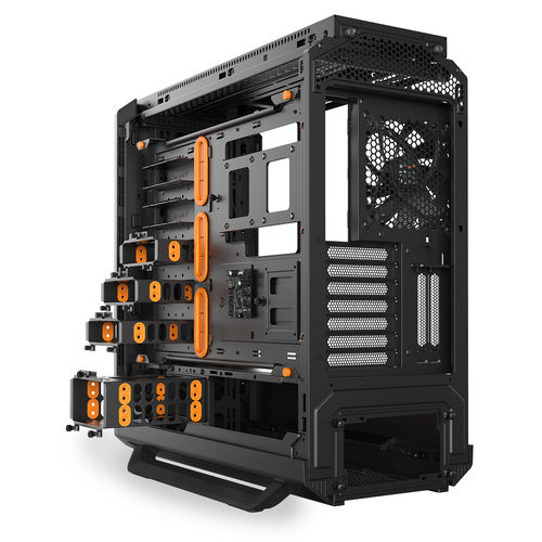 Caja Semitorre/E-Atx Be Quiet! Silent Base 801 Window Orange | Quonty.com | BGW28
