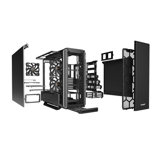 Caja Semitorre/E-Atx Be Quiet! Silent Base 801 Silver Usb3.1 | Quonty.com | BG030