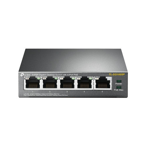 Hub Switch 5 Ptos 10/100/1000 Tp-Link Tl-Sg1005p | Quonty.com | TL-SG1005P
