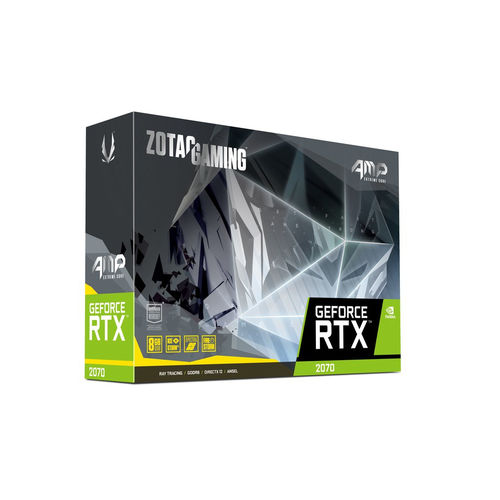 Tarjeta Gráfica Zotac Rtx 2070 Amp! Extreme Core 8gb Gddr6 | Quonty.com | ZT-T20700C-10P