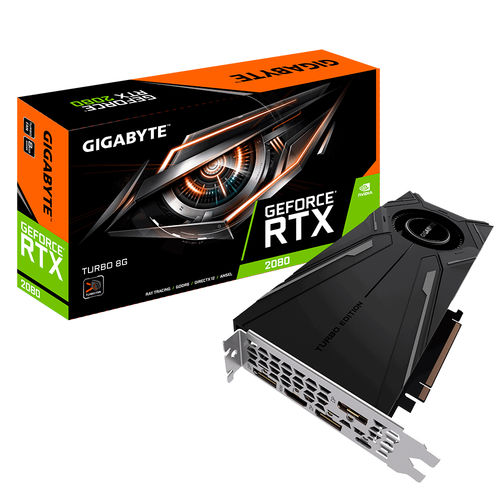 Tarjeta Gráfica Gigabyte Rtx 2080 Turbo Oc 8gb Gddr6 | Quonty.com | GV-N2080TURBO OC-8GC