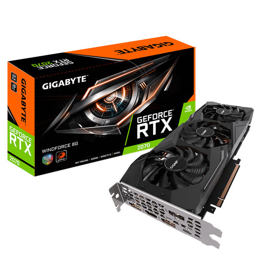 Tarjeta Gráfica Gigabyte Rtx 2070 Winforce 8gb Gddr6 | Quonty.com | GV-N2070WF3-8GC