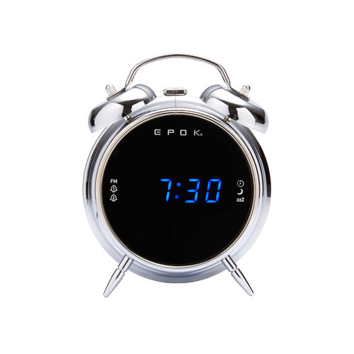 Radio Despertador Bigben Rr90epoks Plata | Quonty.com | RR90EPOKS