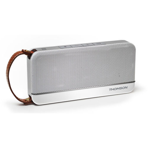 Altavoz Thomson Ws02 12w Usb Bluetooth Aluminio/Blanco | Quonty.com | WS02