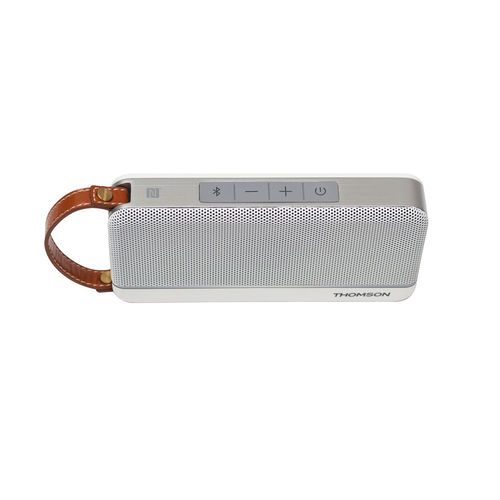 Altavoz Thomson Ws02 12w Usb Bluetooth Aluminio/Blanco | Quonty.com | WS02