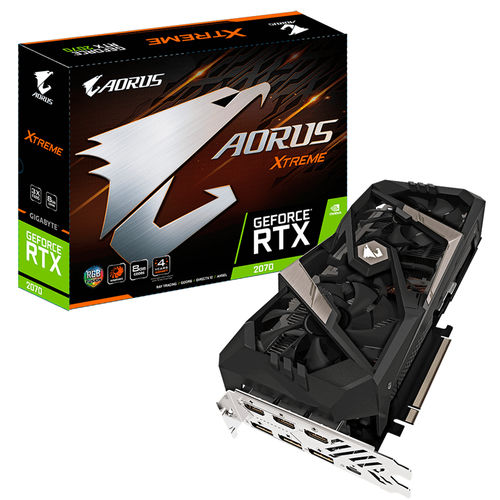 Tarjeta Gráfica Gigabyte Rtx 2070 Aorus Xtreme 8gb Gddr6 | Quonty.com | GV-N2070AORUS X-8GC
