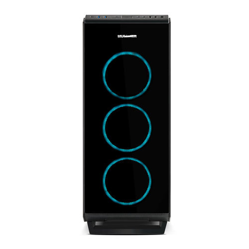 Caja Semitorre/Atx Nox Hummer Tgf Usb3.1 Led-Rgb Negro | Quonty.com | NXHUMMERTGF