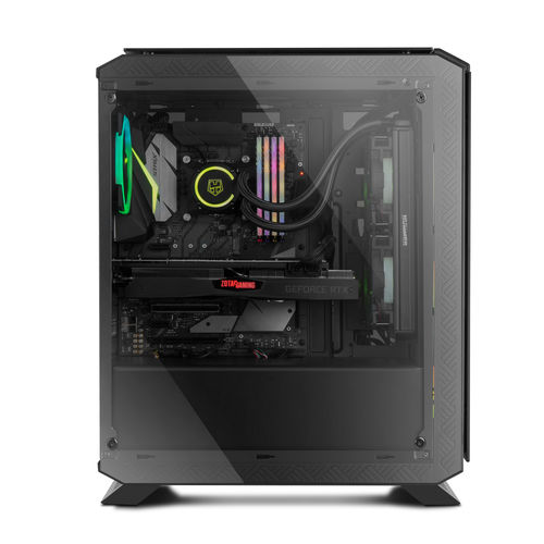 Caja Semitorre/Atx Nox Hummer Tgf Usb3.1 Led-Rgb Negro | Quonty.com | NXHUMMERTGF