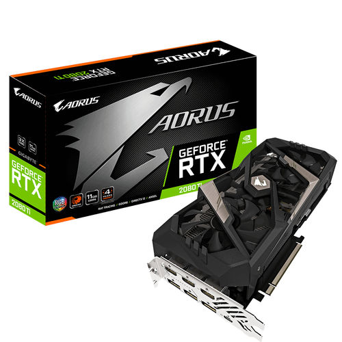 Tarjeta Grafica Rtx 2080 Ti Aorus 11gb Gddr6 | Quonty.com | GV-N208TAORUS-11GC