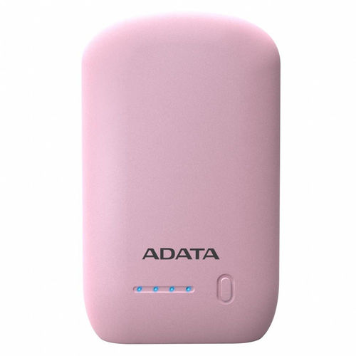 Powerbank/Bateria Externa Adata P10050 Rosa 10050mah | Quonty.com | AP10050-DUSB-5V-CPK