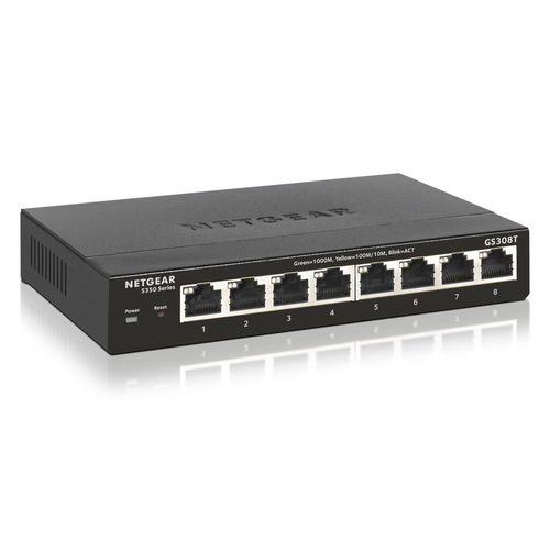 Switch Netgear Gs308t 8ptos 10/100/1000 | Quonty.com | GS308T-100PES