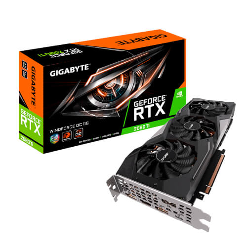 Tarjeta Gráfica Gigabyte Rtx 2080 Ti Windforce 11gb Gddr6 | Quonty.com | GV-N208TWF3-11GC