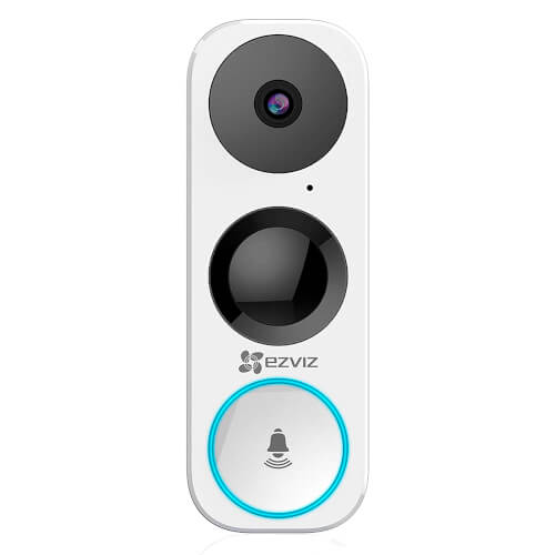 Timbre Inteligente Wifi Ezviz Db1 White | Quonty.com | CS-DB1-A0-1B3WPFR
