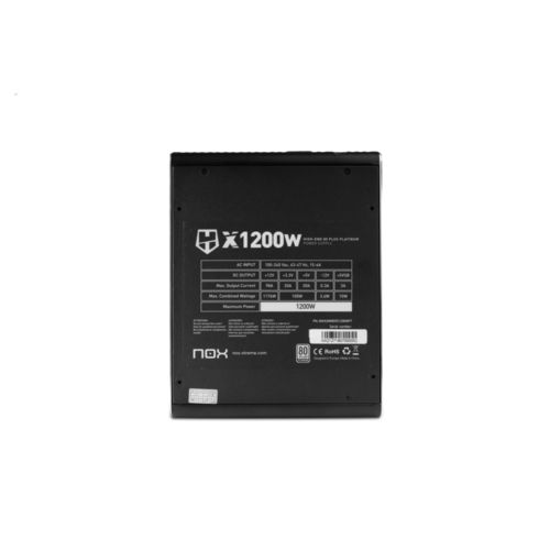 Fuente De Alimentacion/Atx Nox Hummer X 1200w | Quonty.com | NXHUMMERX1200WPT