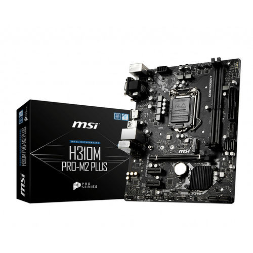 Placa Base Msi 8g H310m Pro-M2 Plus Intel1151 Microatx | Quonty.com | 911-7C08-001