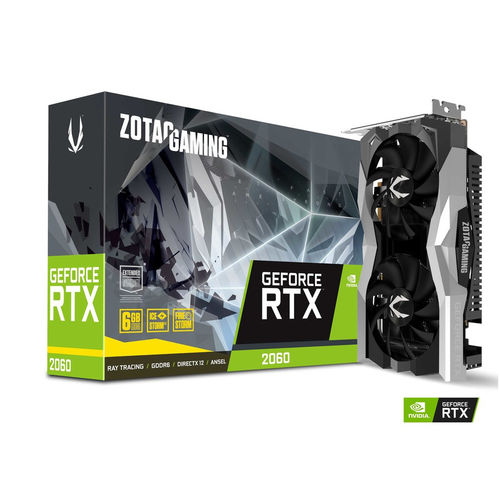 Tarjeta Gráfica Zotac Rtx 2060 Gaming Twin Fan 6gb Gddr6 | Quonty.com | ZT-T20600F-10M