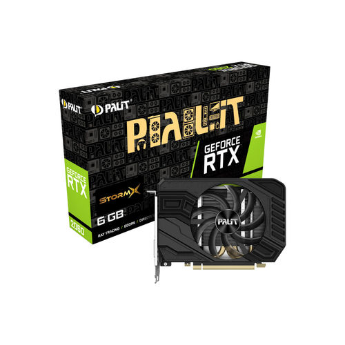Tarjeta Gráfica Palit Rtx 2060 Storm X 6gb Gddr6 | Quonty.com | NE62060018J9-161F