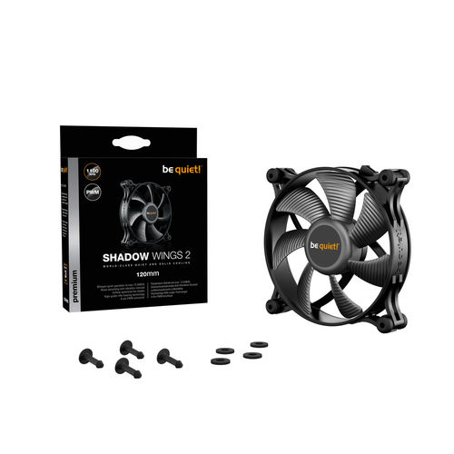 Ventilador 12cm Be Quiet Shadow Wings 2 Pwm Bl085 | Quonty.com | BL085