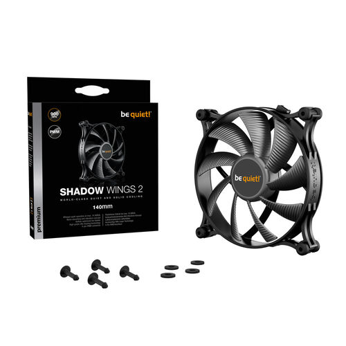 Ventilador 14cm Be Quiet Shadow Wings 2 Pwm Bl087 | Quonty.com | BL087