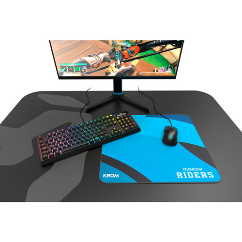 Raton Optico Krom Movistar Riders Negro | Quonty.com | NXKROMRIDERSM