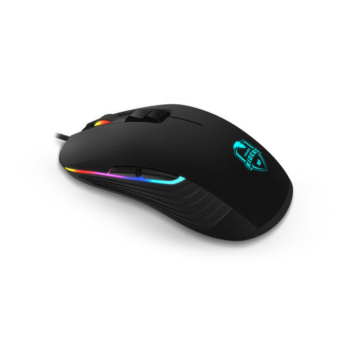 Raton Optico Krom Movistar Riders Negro | Quonty.com | NXKROMRIDERSM