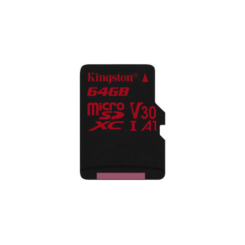 Microsd Kingston 64gb Cl10 Uhs-I Canvas React | Quonty.com | SDCR/64GBSP