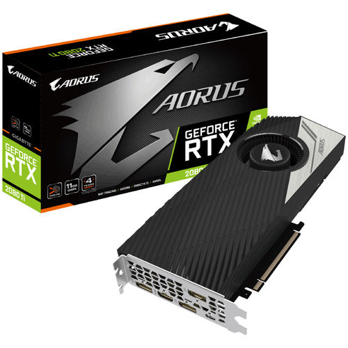 Tarjeta Gráfica Gigabyte Rtx 2080 Ti Aorus Turbo 11gb Gddr6 | Quonty.com | GV-N208TAORUS T-11GC