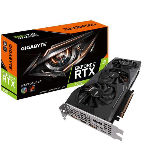 Tarjeta Grafica Rtx 2080 Windforce 8gb Gddr6 | Quonty.com | GV-N2080WF3-8GC