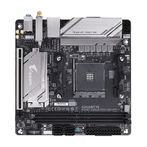 Placa Base Gigabyte Am4 B450 I Aorus Pro Amd Am4 Miniatx | Quonty.com | GAB45IAPW-00-G