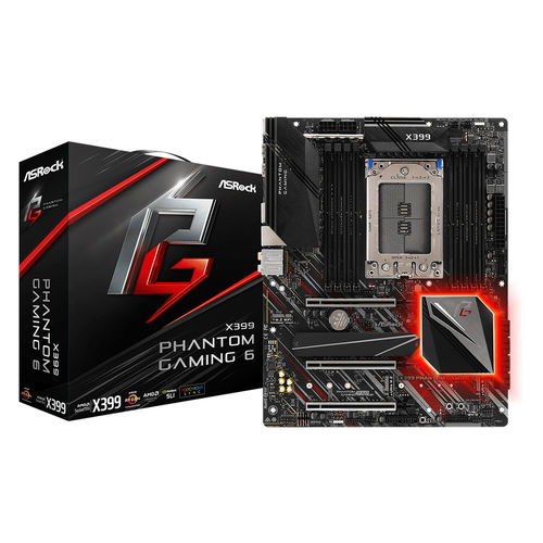 Placa Base Asrock Tr4 X399 Phantom Gaming6 Tr4 Amd Atx | Quonty.com | 90-MXB9B0-A0UAYZ