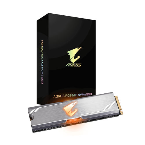 Ssd Gigabyte Aorus M.2 256gb Pcie3.0 2280 Rgb | Quonty.com | GP-ASM2NE2256GTTDR