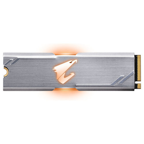 Ssd Gigabyte Aorus M.2 256gb Pcie3.0 2280 Rgb | Quonty.com | GP-ASM2NE2256GTTDR