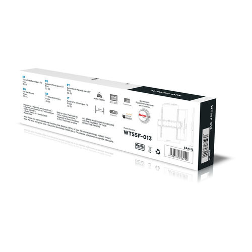 Soporte Tv/Monitor Aisens Wt55f-013 32&Quot;-55&Quot; 40kg Negro | Quonty.com | WT55F-013