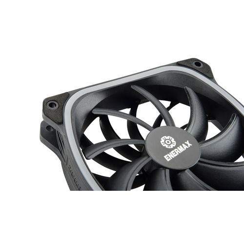 Ventilador 12cm Enermax Squa Rgb 3unds | Quonty.com | UCSQARGB12P-BP3